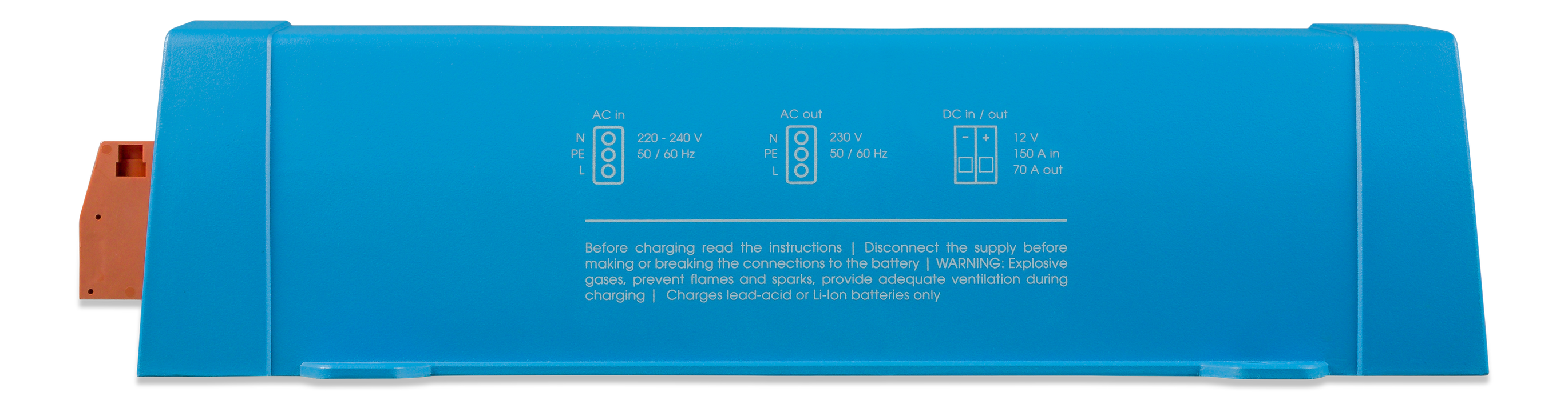 Photo of MultiPlus 12V 1600VA 70-16 230V (side-txt)