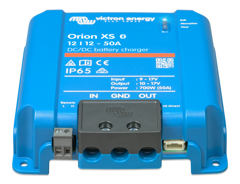 Photo of Orion XS 12/12-50A DC-DC battery charger (front)