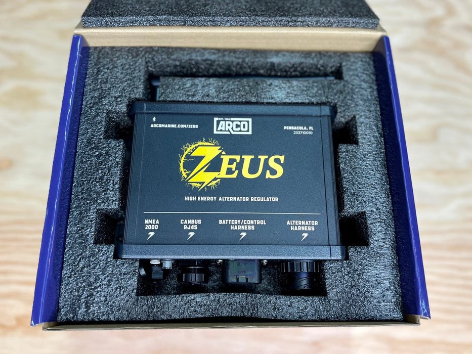 Zeus High-Energy Alternator Regulator in box