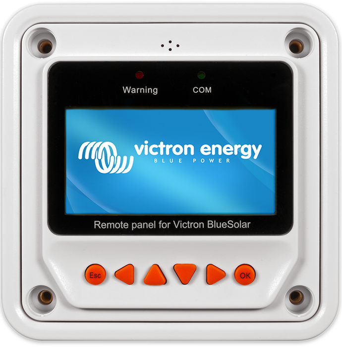 Remote panel for Victron BlueSolar