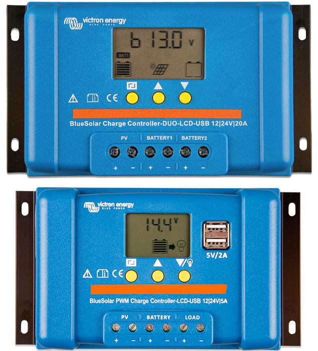 Photo of BlueSolar PWM Charge Controller (DUO) LCD&USB