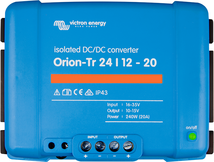 Orion 12/24-10 DC/DC-Wandler 12V auf 24V 10A Victron Energy