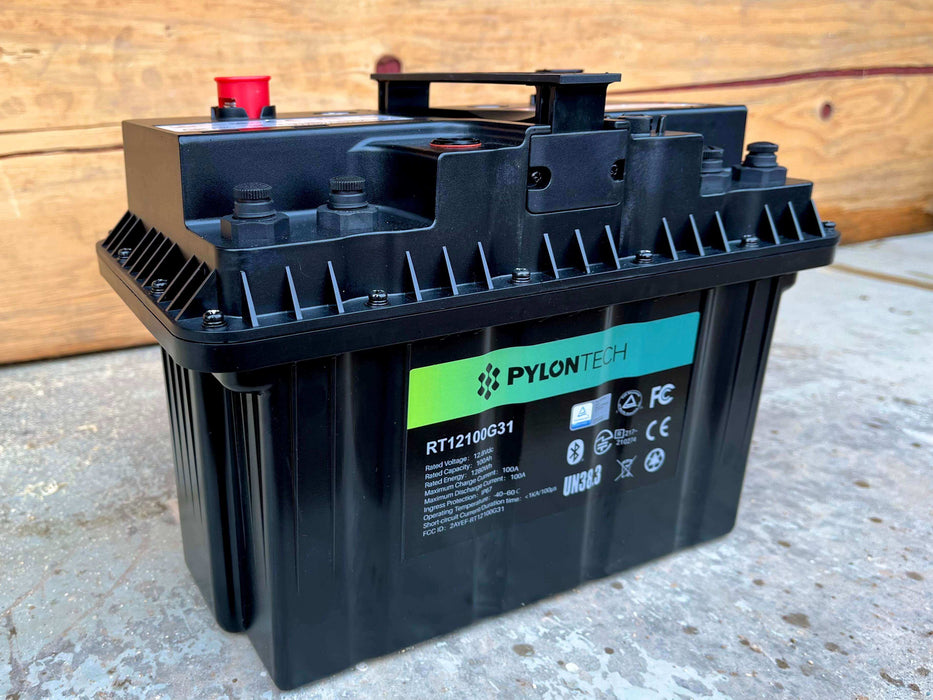 Pylontech - Batterie Lithium 12V 100Ah