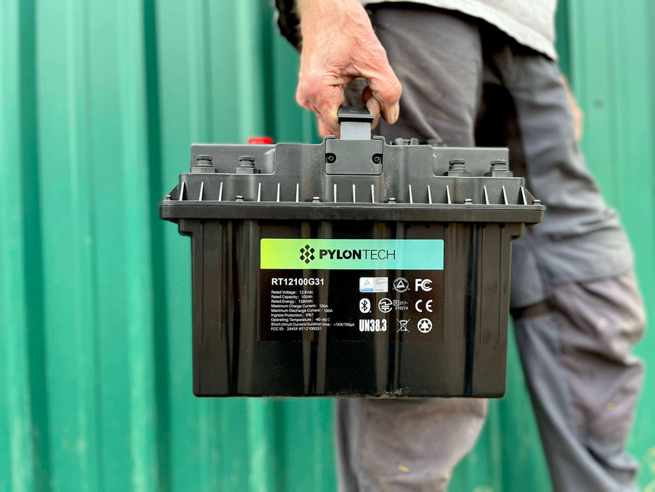 Pylontech RT12100G31 12V 100Ah LiFePO4 battery — Intelligent Controls