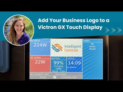 Add Your Business Logo to a Victron GX Touch Display