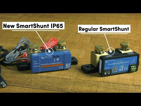 SmartShunt Battery Monitor Vs. Waterproof SmartShunt IP65 Battery Monitor